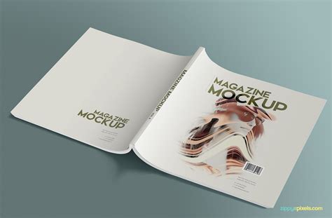 magazine cover mockup psd free download.